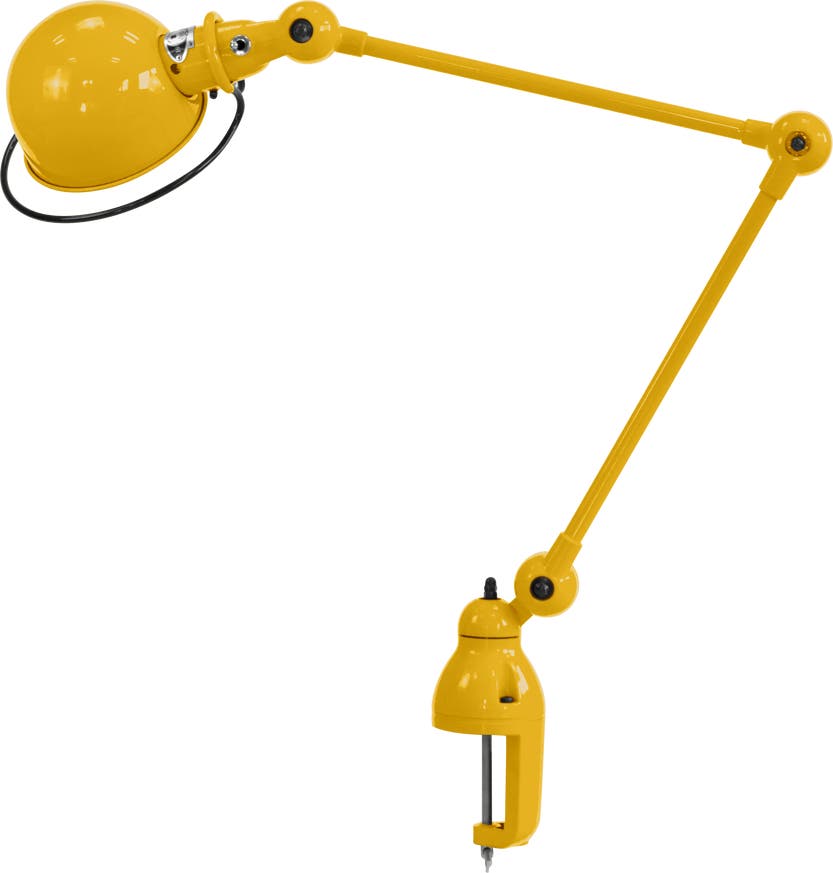 Lampe étau LOFT D4040 de Jieldé, Moutarde Lampe étau LOFT D4040 de Jieldé, Moutarde