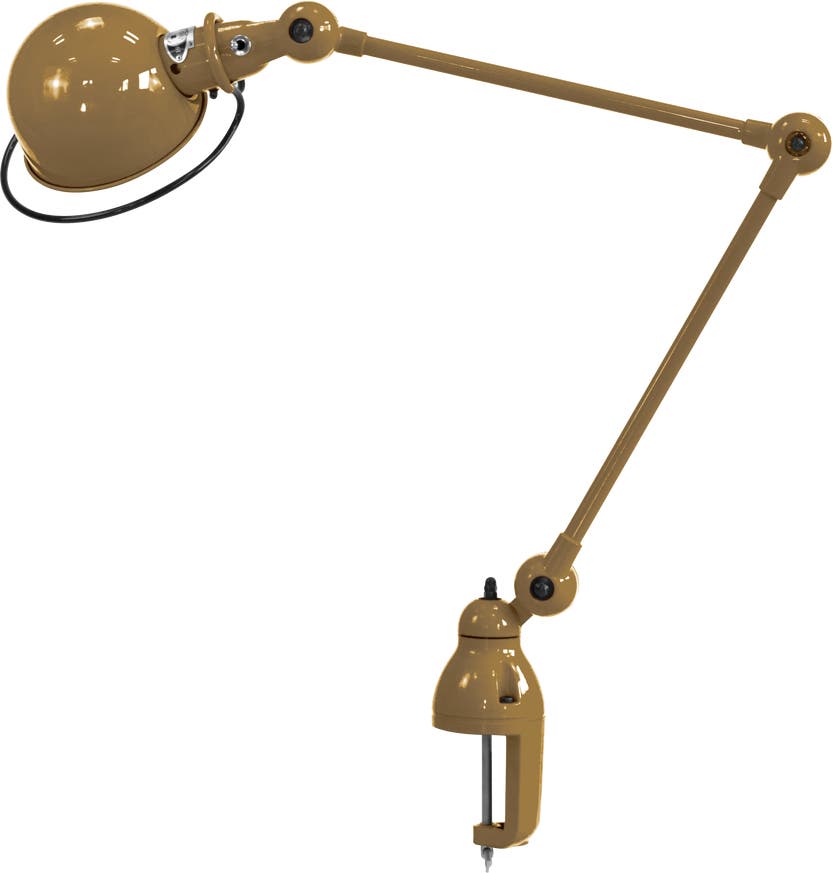 Lampe étau LOFT D4040 de Jieldé, Or nacré Lampe étau LOFT D4040 de Jieldé, Or nacré