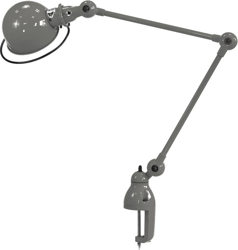 Lampe étau LOFT D4040 de Jieldé, Gris souris Lampe étau LOFT D4040 de Jieldé, Gris souris