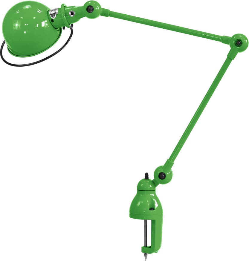 Lampe étau LOFT D4040 de Jieldé, Vert pomme Lampe étau LOFT D4040 de Jieldé, Vert pomme