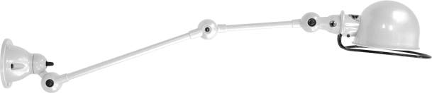 Applique LOFT D4251R de Jieldé, avec interrupteur, Gris argent Applique LOFT D4251R de Jieldé, avec interrupteur, Gris argent