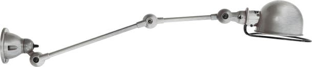 Applique LOFT D4251R de Jieldé, avec interrupteur, Acier brossé Applique LOFT D4251R de Jieldé, avec interrupteur, Acier brossé