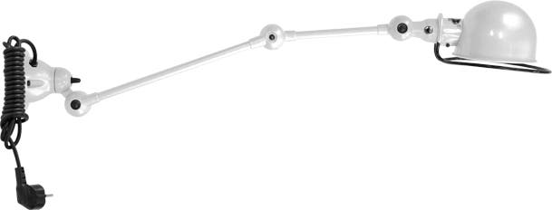 Applique LOFT D4251CR de Jieldé, avec interrupteur, Gris argent Applique LOFT D4251CR de Jieldé, avec interrupteur, Gris argent