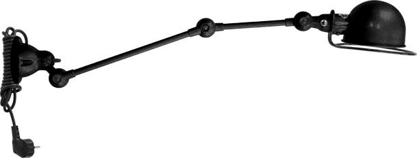 Applique LOFT D4251CR de Jieldé, avec interrupteur, Noir martelé Applique LOFT D4251CR de Jieldé, avec interrupteur, Noir martelé
