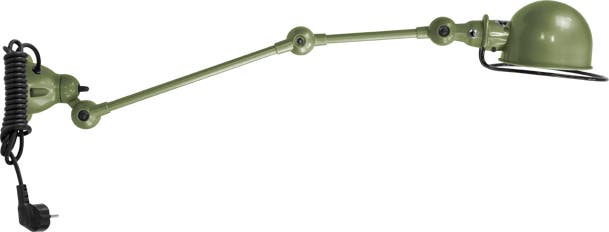 Applique LOFT D4251CR de Jieldé, avec interrupteur, Vert olive Applique LOFT D4251CR de Jieldé, avec interrupteur, Vert olive