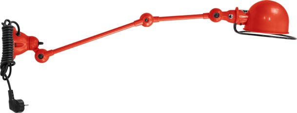 Applique LOFT D4251CR de Jieldé, avec interrupteur, Rouge Applique LOFT D4251CR de Jieldé, avec interrupteur, Rouge