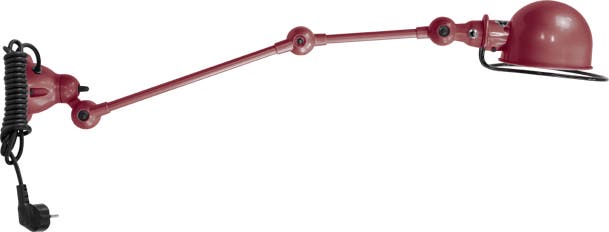 Applique LOFT D4251CR de Jieldé, avec interrupteur, Bourgogne Applique LOFT D4251CR de Jieldé, avec interrupteur, Bourgogne