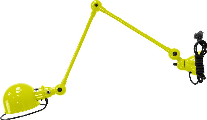 Applique LAK L4401CR de Jieldé, avec interrupteur, Jaune souffre Applique LAK L4401CR de Jieldé, avec interrupteur, Jaune souffre