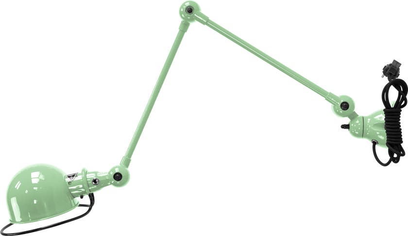 Applique LAK L4401CR de Jieldé, avec interrupteur, Vert d'eau Applique LAK L4401CR de Jieldé, avec interrupteur, Vert d'eau