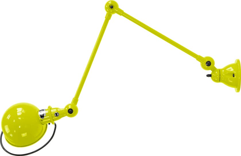 Applique LOFT D4401R de Jieldé, avec interrupteur, Jaune souffre Applique LOFT D4401R de Jieldé, avec interrupteur, Jaune souffre