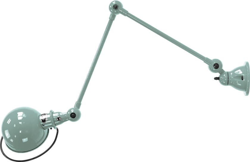 Applique LOFT D4401R de Jieldé, avec interrupteur, Vert vespa Applique LOFT D4401R de Jieldé, avec interrupteur, Vert vespa