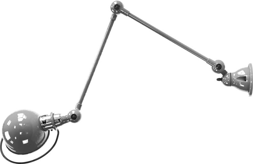 Applique LOFT D4401R de Jieldé, avec interrupteur, Chrome Applique LOFT D4401R de Jieldé, avec interrupteur, Chrome