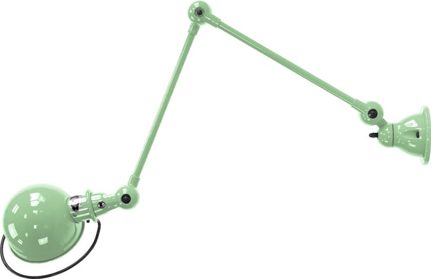 Applique LOFT D4401R de Jieldé, avec interrupteur, Vert d'eau Applique LOFT D4401R de Jieldé, avec interrupteur, Vert d'eau