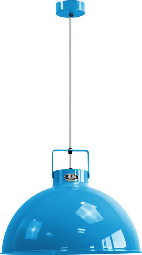 Suspension DANTE D450 de Jieldé, Bleu clair Suspension DANTE D450 de Jieldé, Bleu clair
