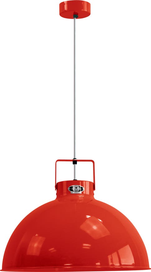 Suspension DANTE D450 de Jieldé, Rouge Suspension DANTE D450 de Jieldé, Rouge