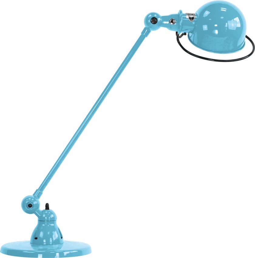 Lampe à poser LOFT D6000 de Jieldé, Bleu pastel Lampe à poser LOFT D6000 de Jieldé, Bleu pastel