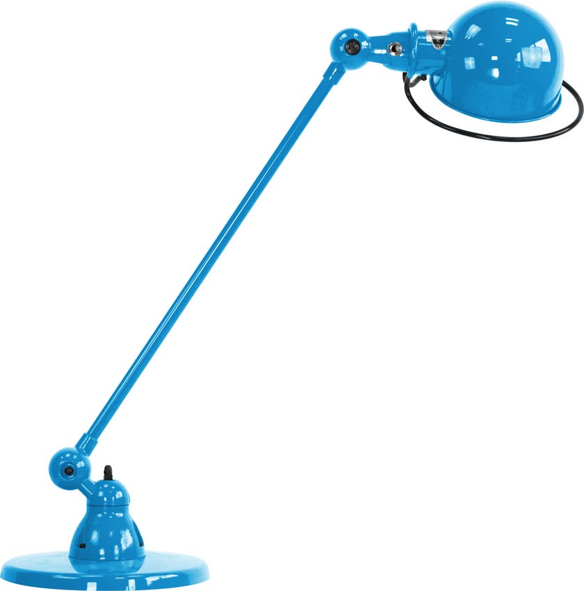 Lampe à poser LOFT D6000 de Jieldé, Bleu clair Lampe à poser LOFT D6000 de Jieldé, Bleu clair