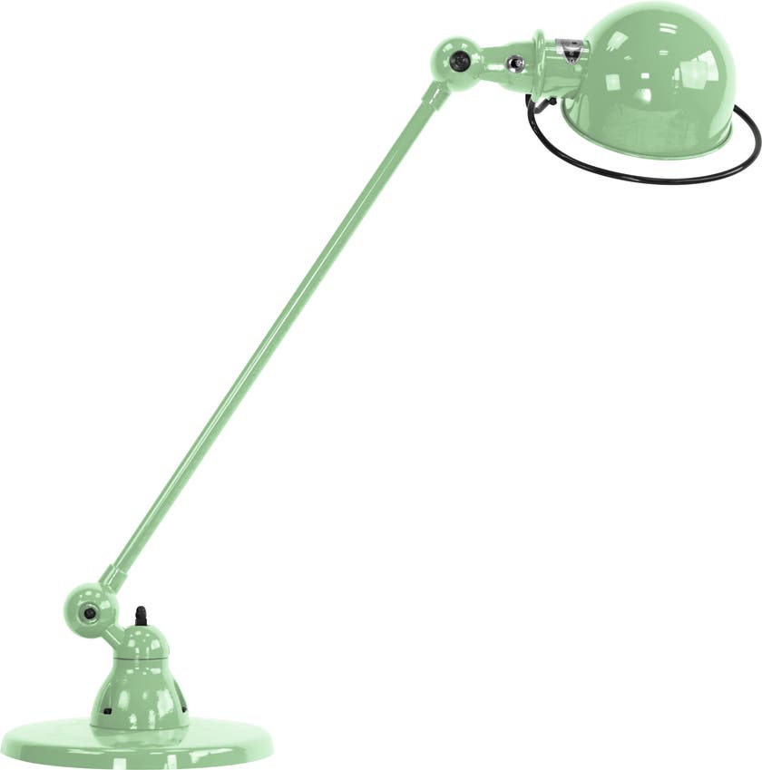 Lampe à poser LOFT D6000 de Jieldé, Vert d'eau Lampe à poser LOFT D6000 de Jieldé, Vert d'eau