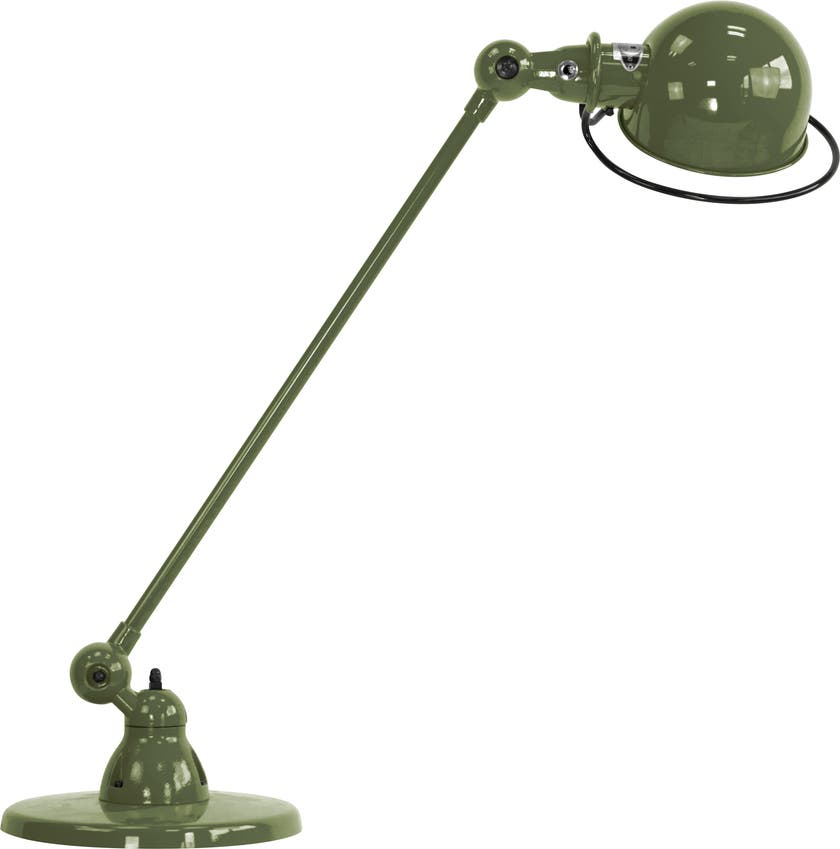 Lampe à poser LOFT D6000 de Jieldé, Vert olive Lampe à poser LOFT D6000 de Jieldé, Vert olive
