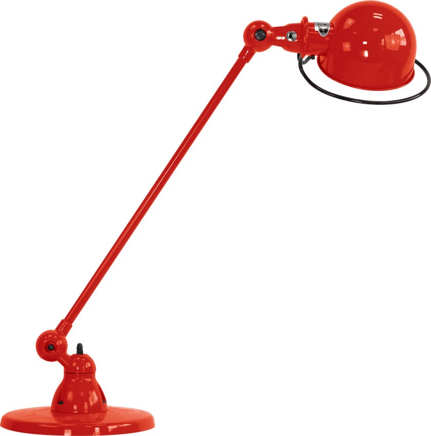 Lampe à poser LOFT D6000 de Jieldé, Rouge Lampe à poser LOFT D6000 de Jieldé, Rouge