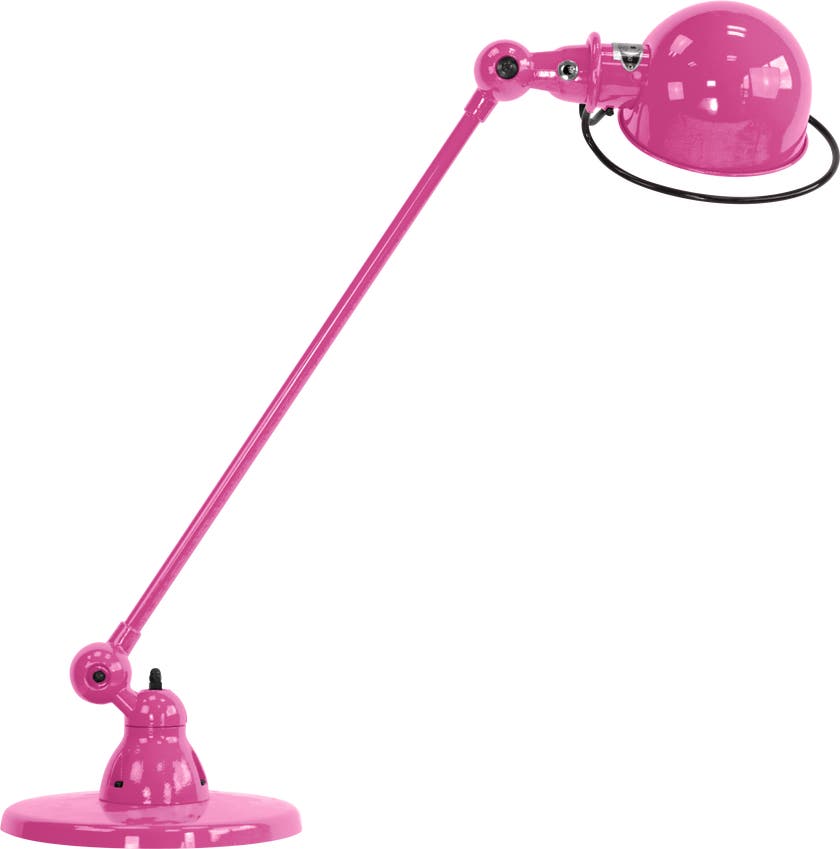 Lampe à poser LOFT D6000 de Jieldé, Rose Lampe à poser LOFT D6000 de Jieldé, Rose