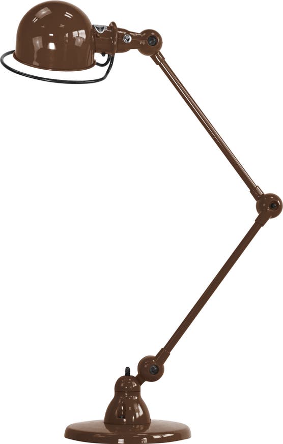 Lampe à poser LOFT D6440 de Jieldé, Chocolat Lampe à poser LOFT D6440 de Jieldé, Chocolat