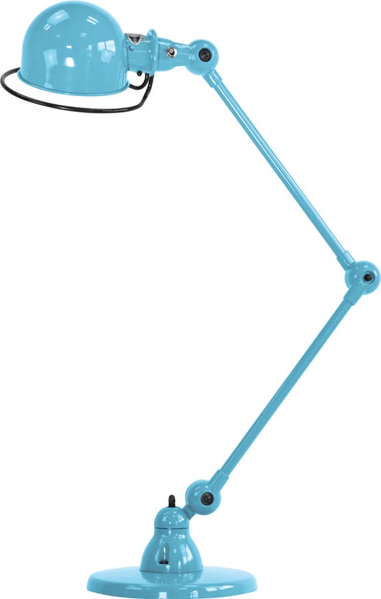 Lampe à poser LOFT D6440 de Jieldé, Bleu pastel Lampe à poser LOFT D6440 de Jieldé, Bleu pastel
