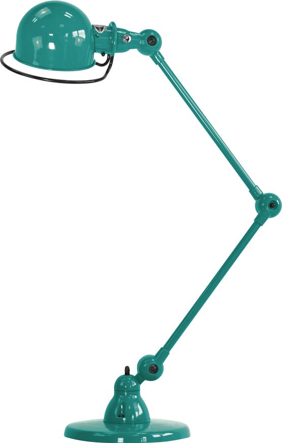 Lampe à poser LOFT D6440 de Jieldé, Bleu d'eau Lampe à poser LOFT D6440 de Jieldé, Bleu d'eau
