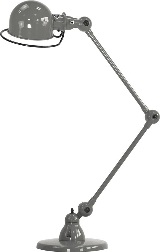 Lampe à poser LOFT D6440 de Jieldé, Gris souris Lampe à poser LOFT D6440 de Jieldé, Gris souris