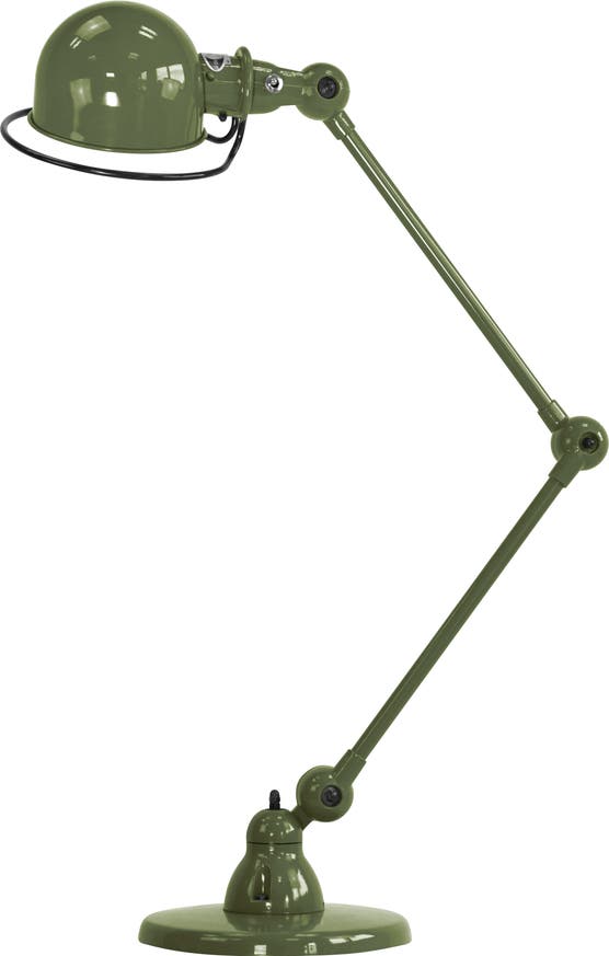 Lampe à poser LOFT D6440 de Jieldé, Vert olive Lampe à poser LOFT D6440 de Jieldé, Vert olive