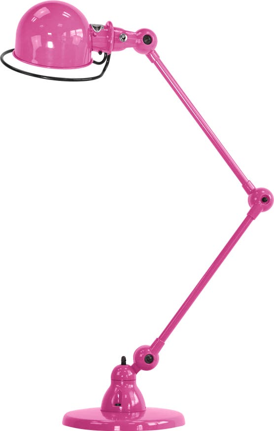 Lampe à poser LOFT D6440 de Jieldé, Rose Lampe à poser LOFT D6440 de Jieldé, Rose