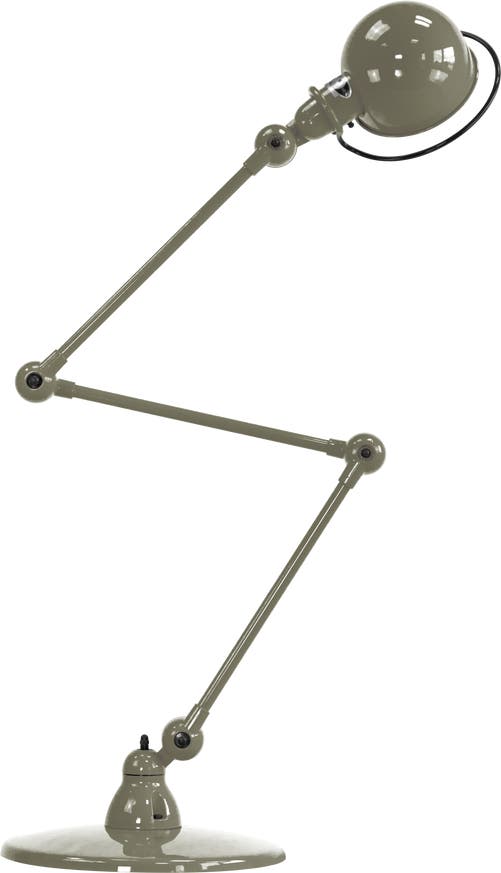 Lampe à poser LOFT D9403 de Jieldé, Kaki gris Lampe à poser LOFT D9403 de Jieldé, Kaki gris
