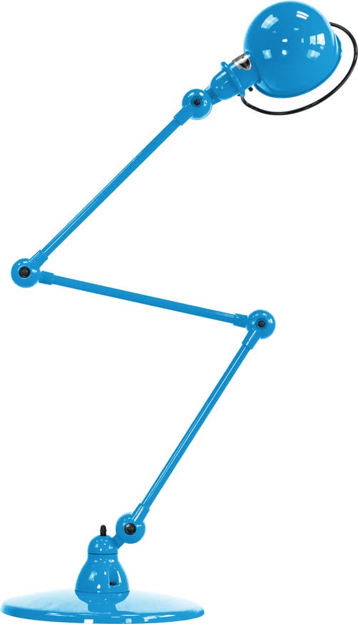 Lampe à poser LOFT D9403 de Jieldé, Bleu clair Lampe à poser LOFT D9403 de Jieldé, Bleu clair