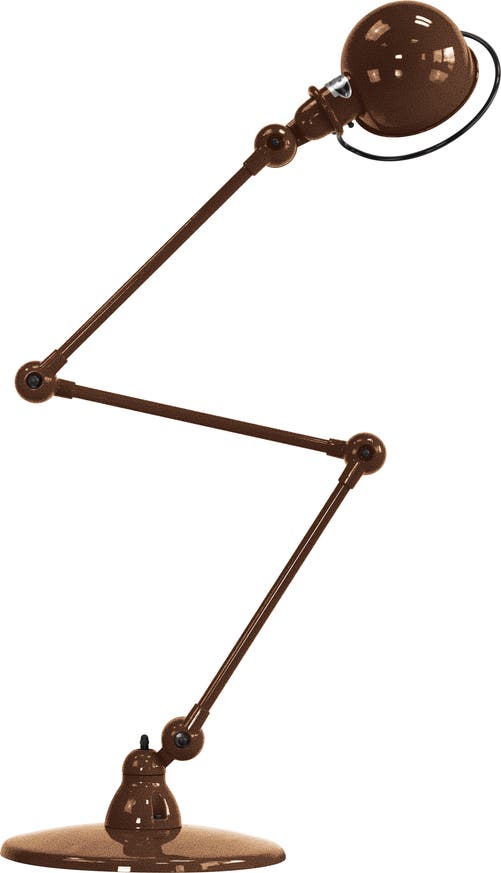 Lampe à poser LOFT D9403 de Jieldé, Cuivre martelé Lampe à poser LOFT D9403 de Jieldé, Cuivre martelé
