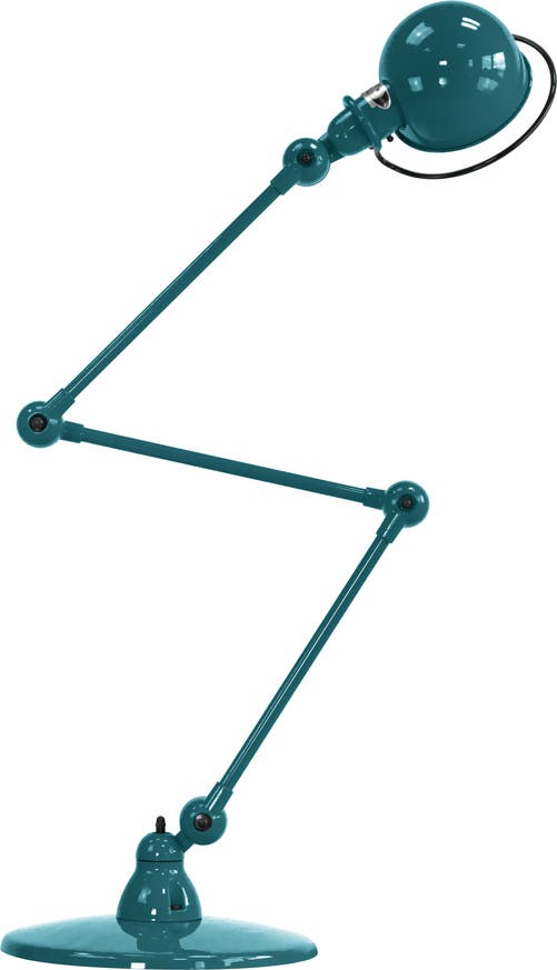 Lampe à poser LOFT D9403 de Jieldé, Bleu océan Lampe à poser LOFT D9403 de Jieldé, Bleu océan