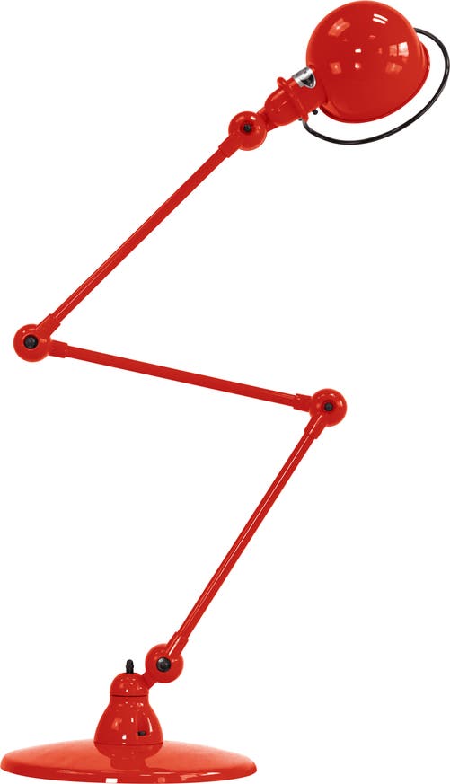 Lampe à poser LOFT D9403 de Jieldé, Rouge Lampe à poser LOFT D9403 de Jieldé, Rouge