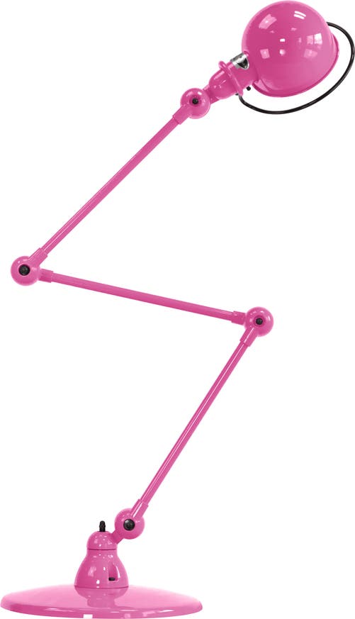 Lampe à poser LOFT D9403 de Jieldé, Rose Lampe à poser LOFT D9403 de Jieldé, Rose