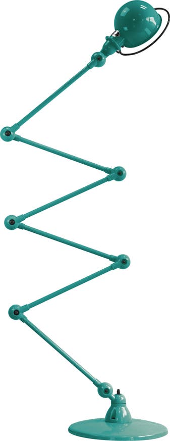 Lampadaire LOFT D9406 de Jieldé, Bleu d'eau Lampadaire LOFT D9406 de Jieldé, Bleu d'eau