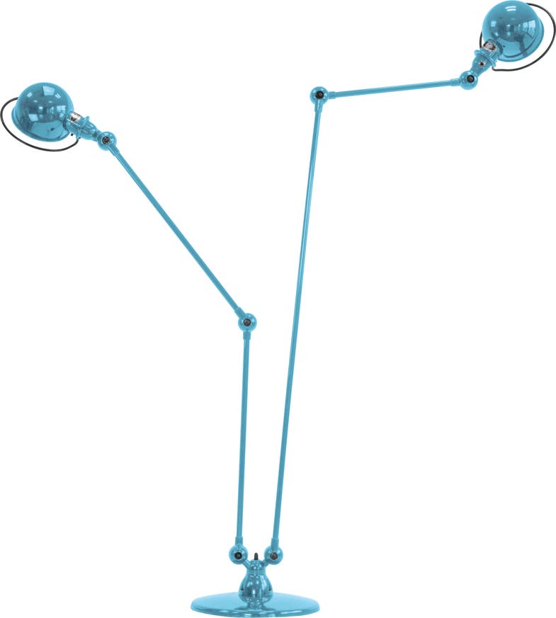 Lampadaire LOFT DD7460 de Jieldé, Bleu pastel Lampadaire LOFT DD7460 de Jieldé, Bleu pastel