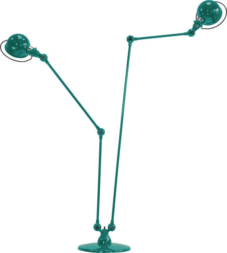 Lampadaire LOFT DD7460 de Jieldé, Bleu d'eau Lampadaire LOFT DD7460 de Jieldé, Bleu d'eau
