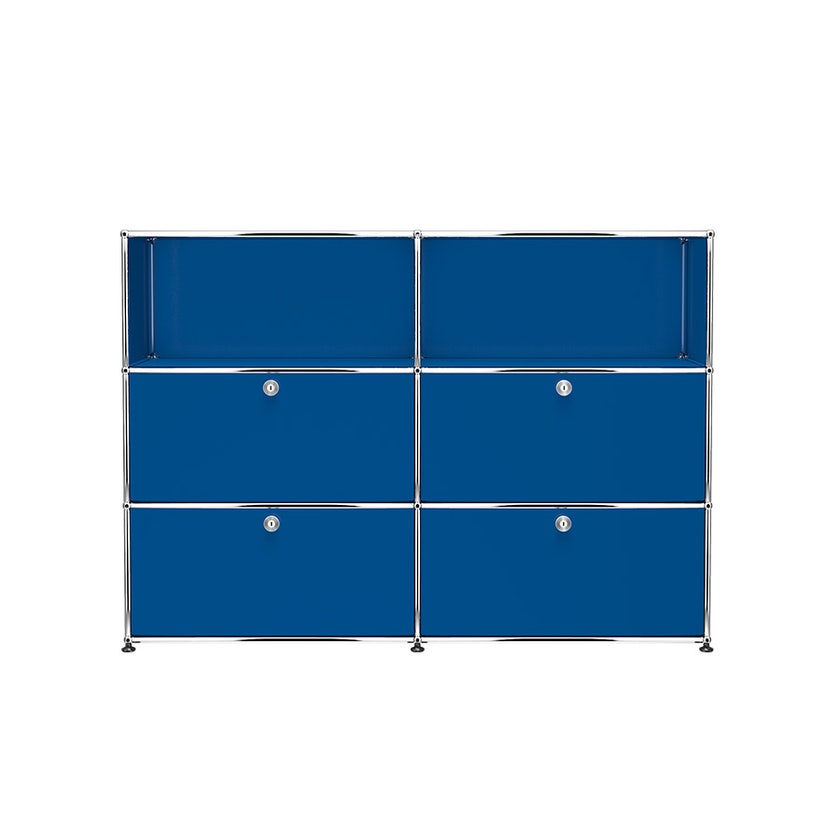 Buffet USM Haller M64, Bleu gentiane Buffet USM Haller M64, Bleu gentiane