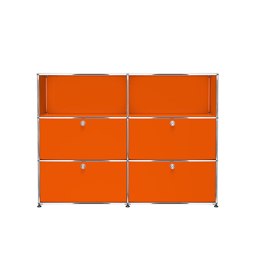 Buffet USM Haller M64, Orange pur