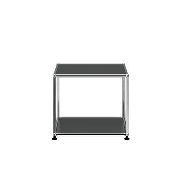 Meuble d’appoint USM Haller M21, Noir graphite