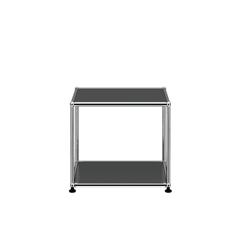 Meuble d’appoint USM Haller M21, Noir graphite