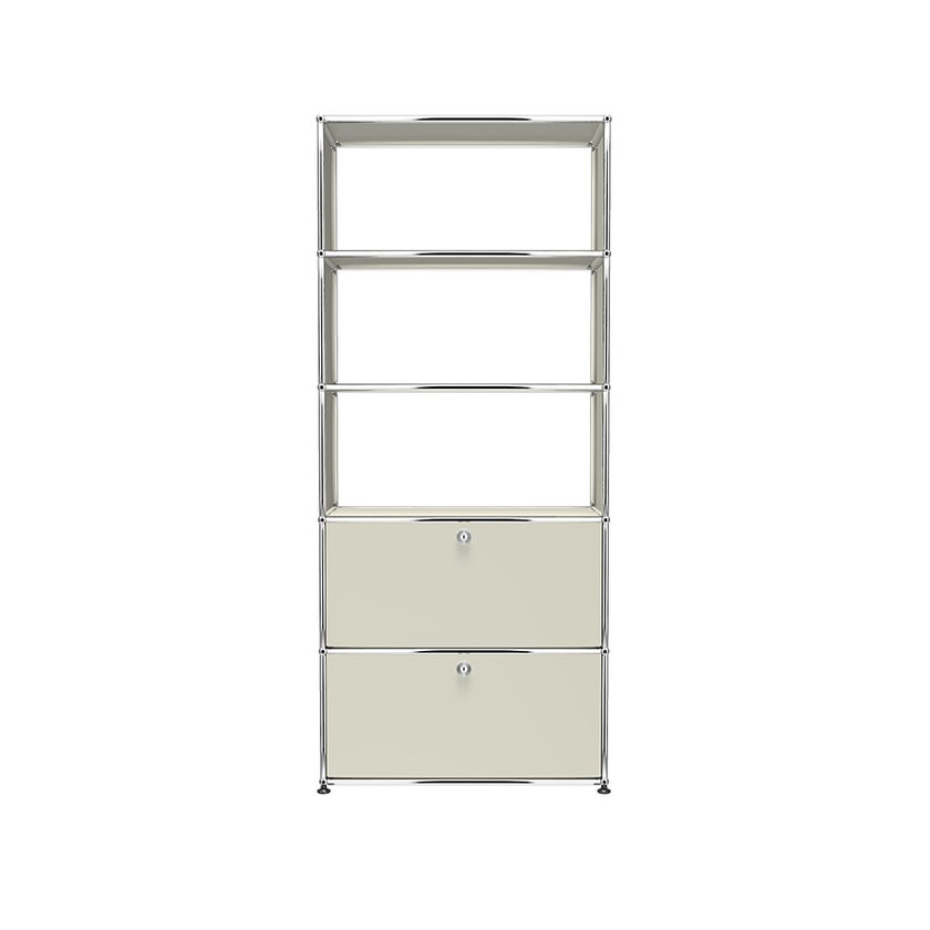Étagère USM Haller M24, Gris clair Étagère USM Haller M24, Gris clair