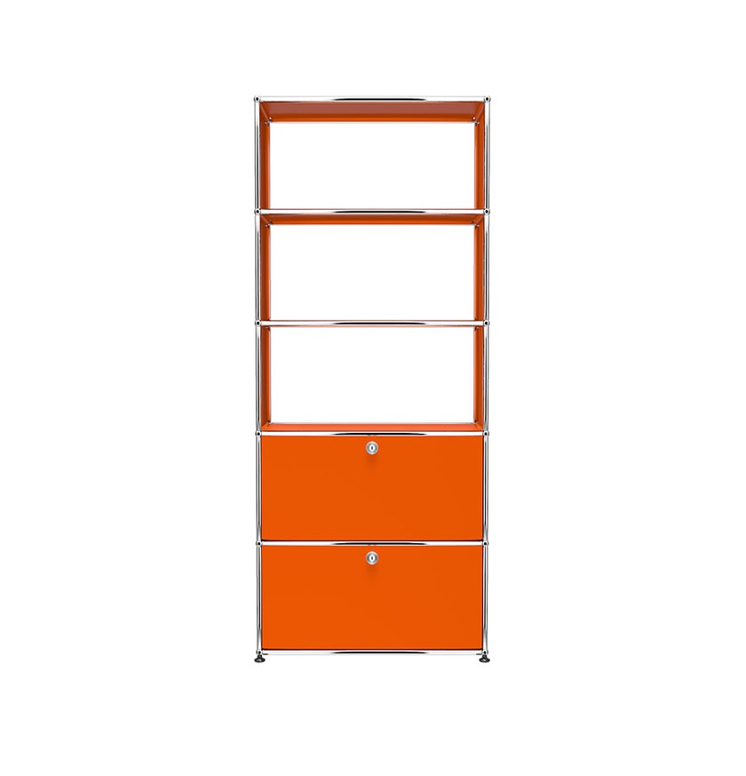 Étagère USM Haller M24, Orange pur