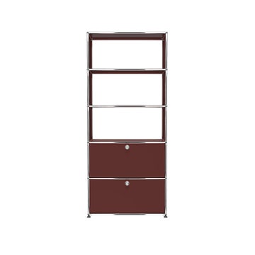 Étagère USM Haller M24, Marron USM