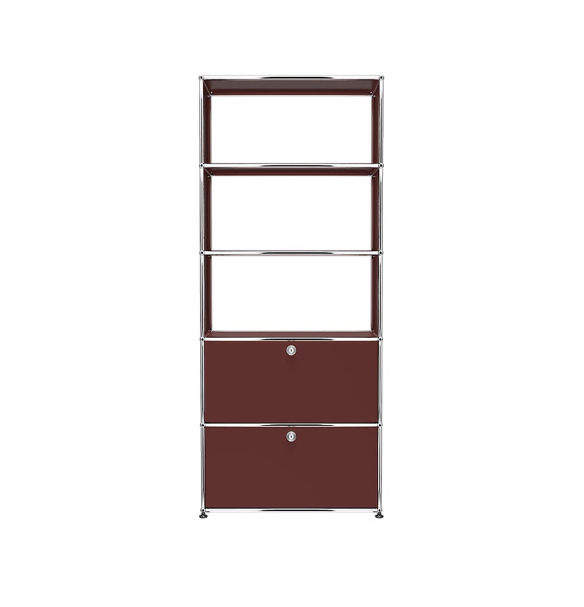 Étagère USM Haller M24, Marron USM