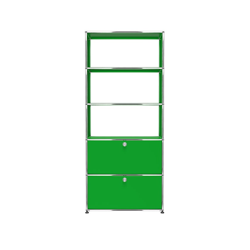 Étagère USM Haller M24, Vert USM Étagère USM Haller M24, Vert USM