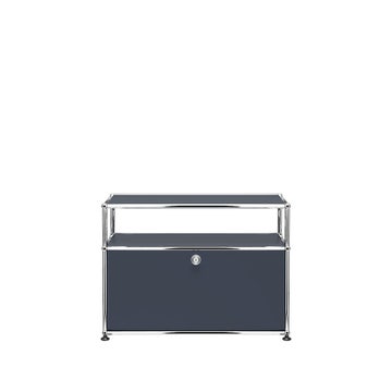 Petit meuble de rangement USM Haller O1, Anthracite